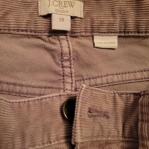 J.Crew courderoy tan jeans
